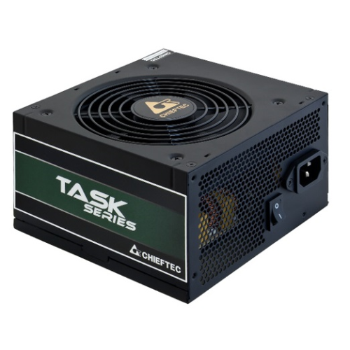 Chieftec Task TPS-500S (ATX 2.3, 500W, 80 PLUS BRONZE, Active PFC, 120mm fan, no power cord) OEM