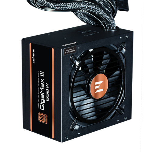 Zalman ZM650-GV3, 650W, ATX12V v3.0, Gen 5.0, APFC, 12cm Fan, 80+ Bronze, Retail