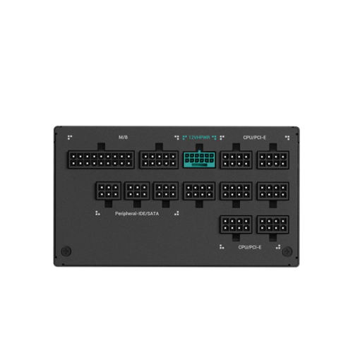 Deepcool PX1300P (ATX 3.0, 1300W, Full Cable Management, PWM 120mm fan, Active PFC, 80+ PLATINUM, Gen5 PCIe) RET