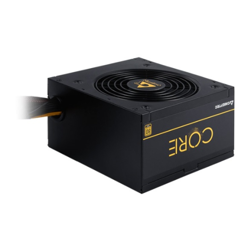 Chieftec Core BBS-600S (ATX 2.3, 600W, 80 PLUS GOLD, Active PFC, 120mm fan) Retail