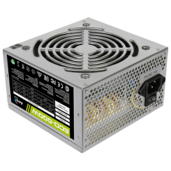 Aerocool 500W Retail ECO-500W ATX v2.3 Haswell, fan 12cm, 400-mm cable, power cord, 20+4P, 12V 4P, 1x PCI-E 6P, 3x SATA, 2x PATA, 1x FDD