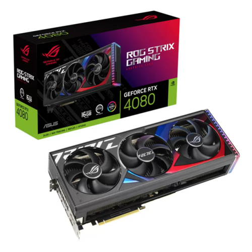 ASUS ROG-STRIX-RTX4080-O16G-GAMING//RTX4080 HDMI*2 DP*3 16G D6X; 90YV0IC0-M0NA00