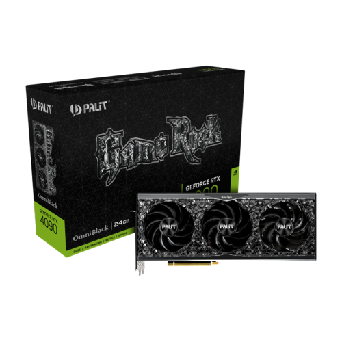 PALIT RTX4090 GAMEROCK OMNIBLACK 24GB GDDR6X 384bit 3-DP HDMI NED4090019SB-1020Q