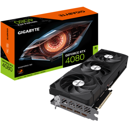 GIGABYTE RTX4080 WINDFORCE 16GB//RTX4080, HDMI, DP*3, 16G,D6X