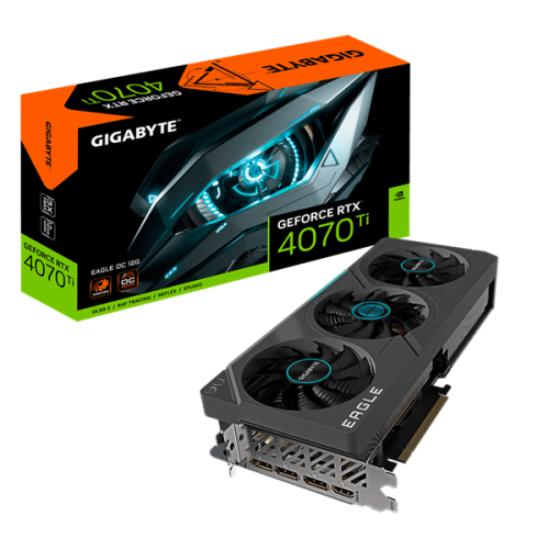 GIGABYTE RTX4070 EAGLE OC 12GB//RTX4070, HDMI, DP*3, 12G,D6X