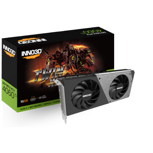INNO3D RTX 4060 Ti Twin X2//RTX4060Ti, HDMI, DP*3, 8G,D6