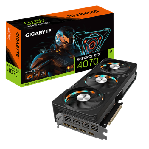 GIGABYTE RTX4070 GAMING OC 12GB //RTX4070, HDMI, DP*3, 12G,D6X