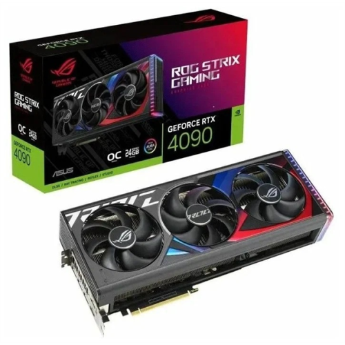 ASUS ROG-STRIX-LC-RTX4090-O24G-GAMING//RTX4090 HDMI*2 DP*3 24G D6X; 90YV0IY0-M0NA00