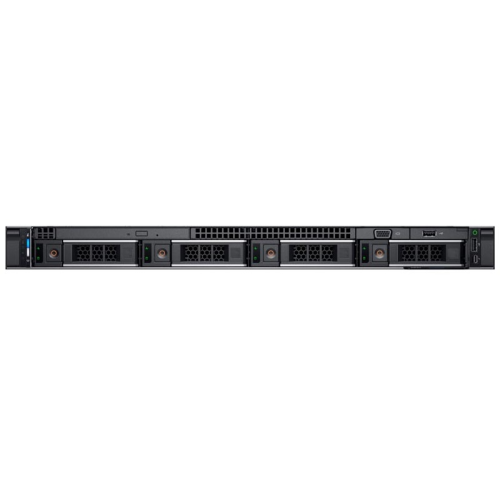 DELL PowerEdge R440 1U/ 4LFF/ 1xHS/ PERC H750/ 2xGE/ 1x550W/noPCIe / iDRAC9 Ent/  Bezel noQS/ Sliding Rails/ noCMA/ 1YWARR