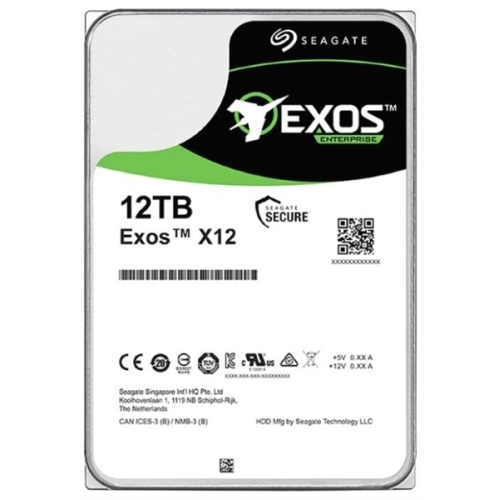 HDD SAS Seagate 12Tb, ST12000NM002G, Exos X16, 7200 rpm, 256Mb buffer, 1 year