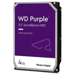 Western Digital HDD SATA-III  4Tb Purple WD42PURZ, IntelliPower, 256MB buffer (DV&NVR), 1 year