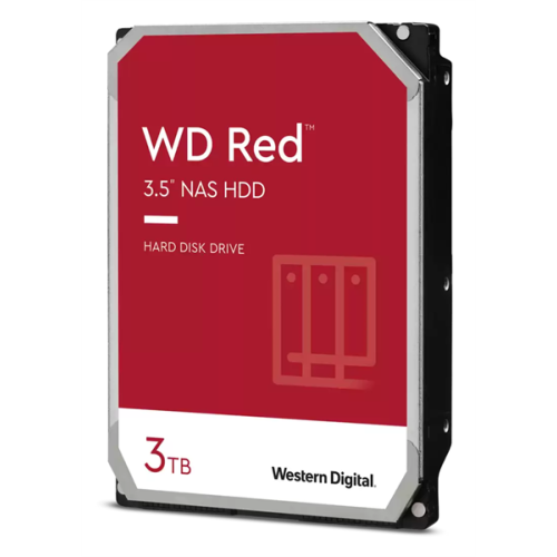 Western Digital HDD SATA-III  3000Gb Red for NAS WD30EFAX, 5400RPM, 256MB buffer, 1 year