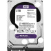 Western Digital HDD SATA-III  3000Gb Purple WD30PURZ, IntelliPower, 64MB buffer (DV&NVR), 1 year