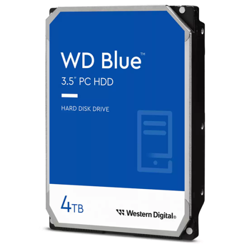 Western Digital HDD SATA-III  4Tb Blue WD40EZAX, 5400rpm, 256MB  buffer, 1 year