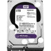 Western Digital HDD SATA-III  3000Gb Purple WD30PURZ, IntelliPower, 64MB buffer (DV&NVR), 1 year
