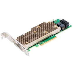 Broadcom/LSI 9460-8i (05-50011-02) (PCI-E 3.1 x8, LP) Tri-Mode SAS/SATA/NVMe 12G, RAID 0,1,5,6,10,50,60 8port (2*SFF8643), 2G onboard, 1 year