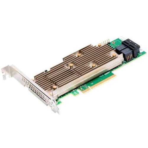 Broadcom/LSI 9460-8i (05-50011-02) (PCI-E 3.1 x8, LP) Tri-Mode SAS/SATA/NVMe 12G, RAID 0,1,5,6,10,50,60 8port (2*SFF8643), 2G onboard, 1 year