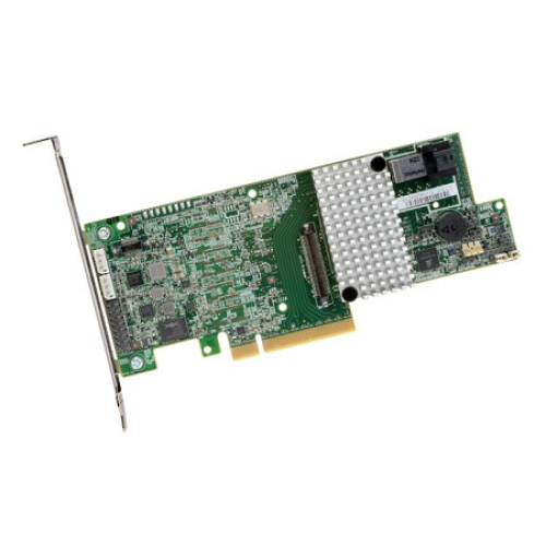 Broadcom/LSI 9361-8i (1G) (05-25420-08/LSI00417) (PCI-E 3.0 x8, LP) SGL SAS 12G, RAID 0,1,10,5,6, 8port (2*intSFF8643),1GB onboard, (analog LSI00198/L5-25121-28), 1 year