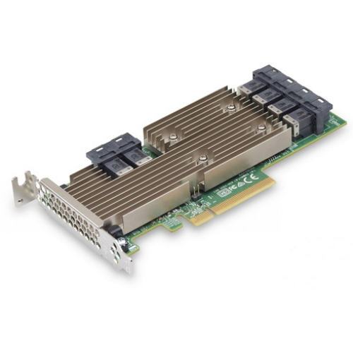 Broadcom/LSI 9305-24i (PCI-E 3.0 x8, LP ) SAS/SATA 12G, Non-RAID -до 1024, 24port (6*intSFF8643), каб. отдельно, 1 year