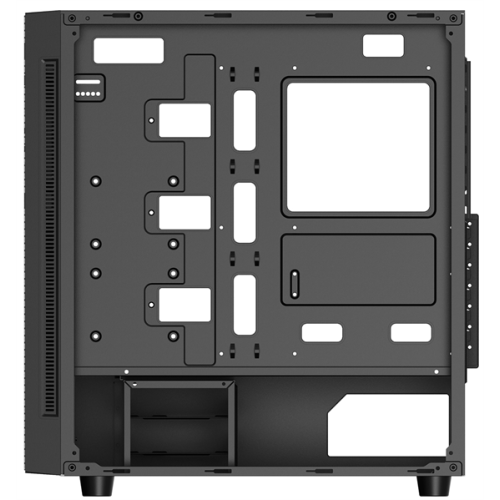 Deepcool MATREXX 55 MESH без БП, большое боковое окно, черный, ATX