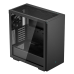 Deepcool CH510 без БП, боковое окно (закаленное стекло), 1x120мм вентилятор сзади, черный, ATX