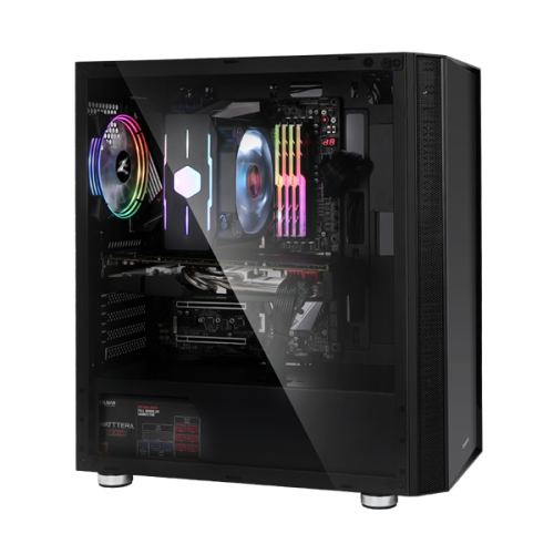 ZALMAN R2, ATX, BLACK, WINDOW, 2x3.5