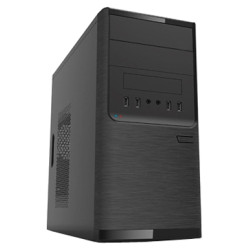MiniTower Powerman ES701 Black PM-450ATX  U2*2+U3*2+A(HD) mATX