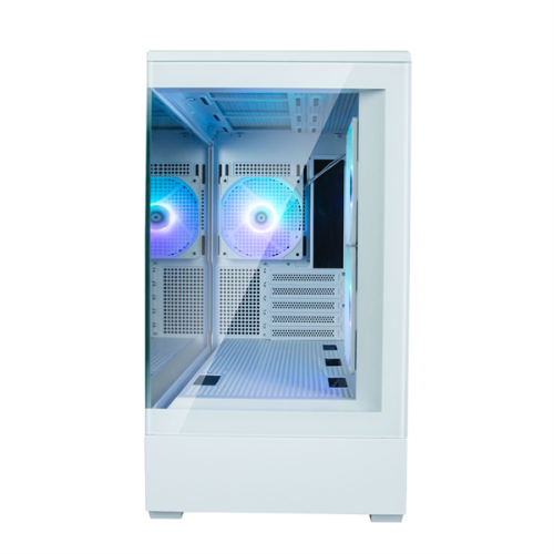 ZALMAN P30 White, MATX, WHITE, WINDOW, 2x3.5