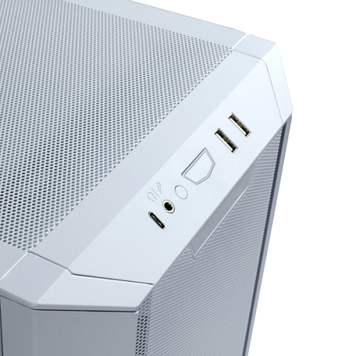 LIAN LI Lancool III White, Medium Case: E-ATX (under 280mm), ATX, Micro-ATX, Mini-ITX, 2xUSB 3.0, 1xUSB Type C, 1xAudio, Included Fans: 3x140mm PWM (200~1800RPM), 1x140mm PWM (200~1800RPM)