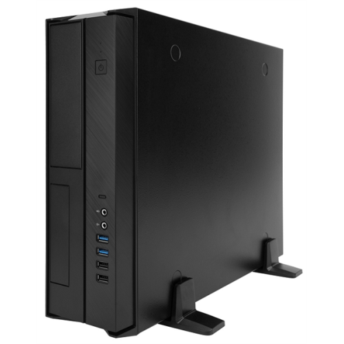 Slim Case InWin BL067 Black IP-S300FF7-0 U2*2+U3*2+Combo audio+FAN+ intrusion switch mATX
