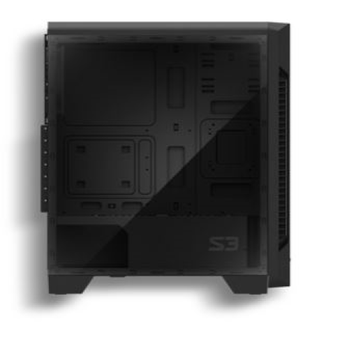 ZALMAN S3, ATX, BLACK, WINDOW, 2x3.5