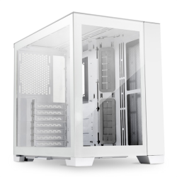LIAN LI PC-O11 Dynamic Mini Snow White, Small Case: ATX, Micro-ATX, Mini-ITX, 2xUSB 3.2, 1xUSB 3.2 Type C, 1xAudio, Included Fans: none