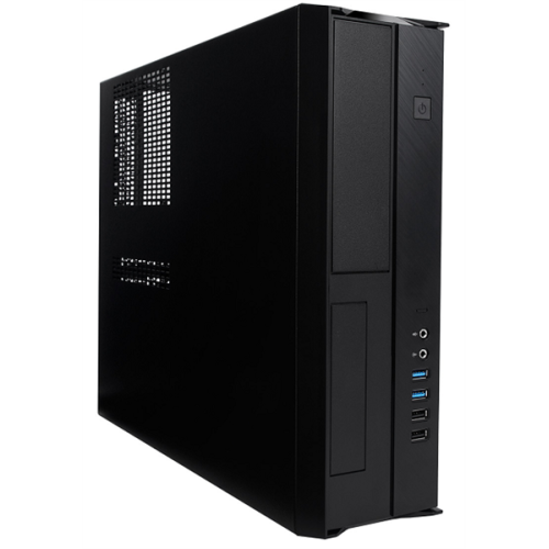 Slim Case InWin BL067 Black IP-S300FF7-0 U2*2+U3*2+Combo audio+FAN+ intrusion switch mATX