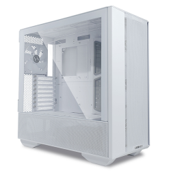 LIAN LI Lancool III White, Medium Case: E-ATX (under 280mm), ATX, Micro-ATX, Mini-ITX, 2xUSB 3.0, 1xUSB Type C, 1xAudio, Included Fans: 3x140mm PWM (200~1800RPM), 1x140mm PWM (200~1800RPM)