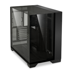 LIAN LI O11 Vision Black, Midium Case: EATX(under 280mm)/ATX/MICRO-ATX/MINI-ITX, 2xUSB 3.0, 1xUSB Type-C, 1xAudio, Included Fans: none