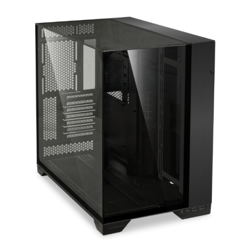 LIAN LI O11 Vision Black, Midium Case: EATX(under 280mm)/ATX/MICRO-ATX/MINI-ITX, 2xUSB 3.0, 1xUSB Type-C, 1xAudio, Included Fans: none