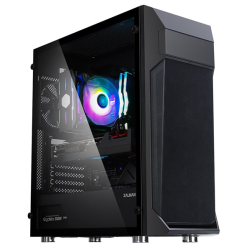 ZALMAN Z1 PLUS, ATX, BLACK, WINDOW, 1x5.25