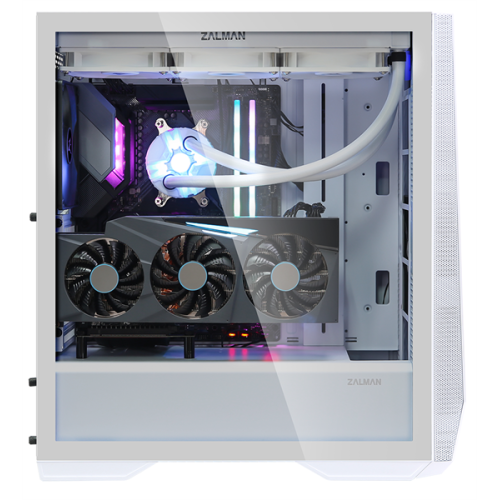 ZALMAN Z9 ICEBERG, EATX, WHITE, WINDOW, 4x3.5
