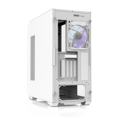 ZALMAN Z10 DUO White, ATX, WHITE, WINDOW, 2x3.5