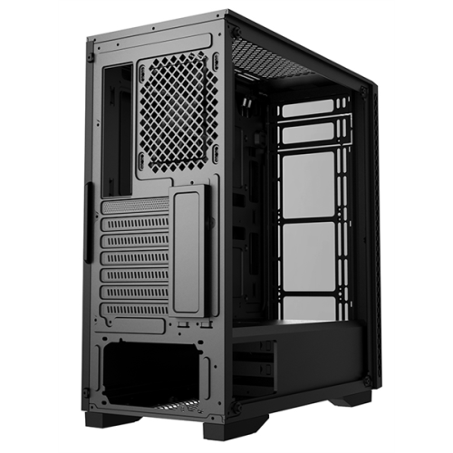 Deepcool MATREXX 50 ADD-RGB 3F без БП, боковое окно (закаленное стекло), 3xRGB LED 120мм вентилятора спереди, черный, ATX