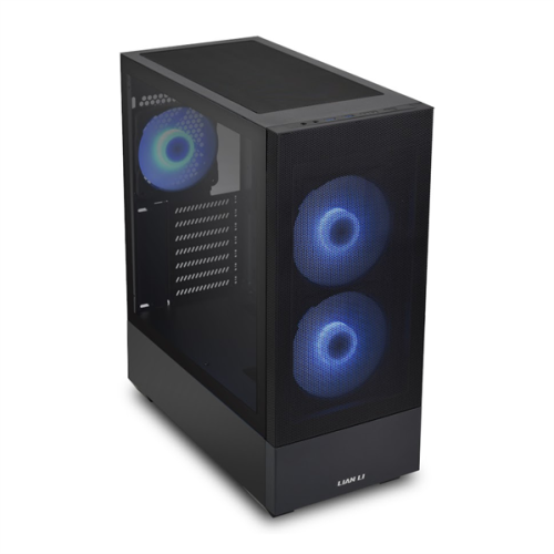LIAN LI Lancool 205 Mesh Black, Medium Case: ATX, Micro-ATX, Mini-ITX, 2xUSB 3.0, 2xAudio, Included Fans: 2x140mm ARGB PWM, 1x120mm ARGB PWM