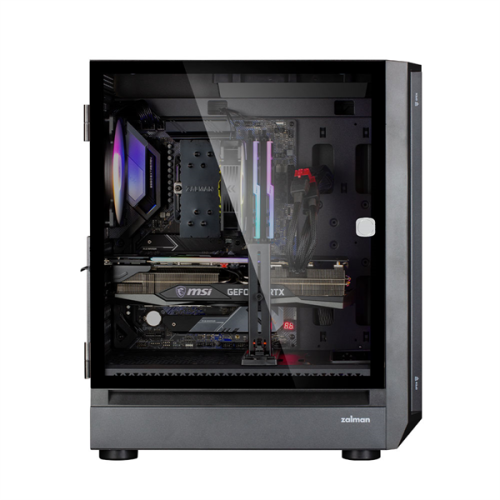 ZALMAN i6, EATX, BLACK, FRONT MESH, WINDOW, 2x3.5
