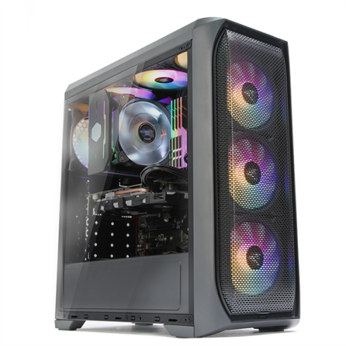 ZALMAN N5 MF, ATX, BLACK, WINDOW, 2xCombo (3.5” or 2.5”), 4x2.5