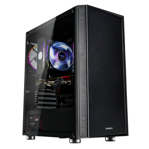 ZALMAN R2, ATX, BLACK, WINDOW, 2x3.5