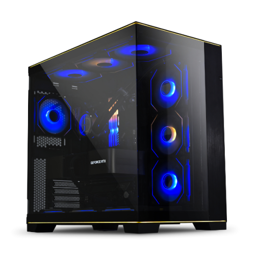 LIAN LI O11 Dynamic EVO RGB Black, Medium Case: EATX/ATX/M-ATX/ITX, 2xUSB 3.0, 1xUSB 3.1 Type-C, 1xAudio, Included Fans: none