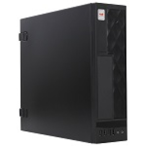 Slim Case InWin CE052S Black 300W 2*USB3.0+2*USB2.0+AirDuct+Fan+Audio mATX