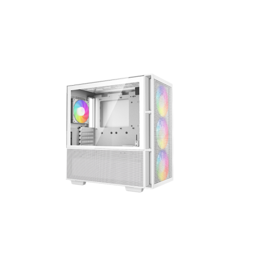 Deepcool CH560 WH без БП, боковое окно (закаленное стекло), 3x140мм ARGB вентилятор спереди и 1x120мм ARGB вентилятор сзади, белый, ATX