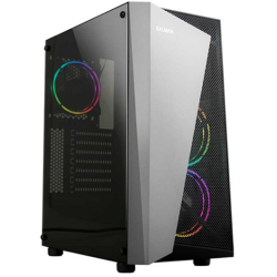 ZALMAN S4 Plus, ATX, BLACK, WINDOW, 2x3.5