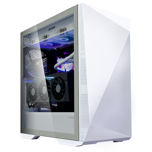 ZALMAN Z9 ICEBERG, EATX, WHITE, WINDOW, 4x3.5