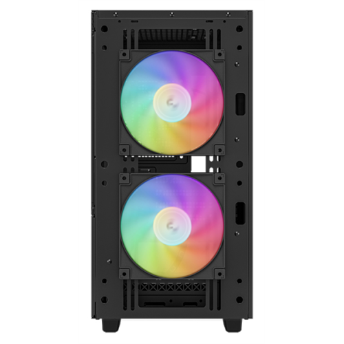 Deepcool CH360 WH без БП, боковое окно (закаленное стекло), 2x140мм ARGB LED вентилятор спереди и 1x120мм ARGB LED вентилятор сзади, белый, mATX